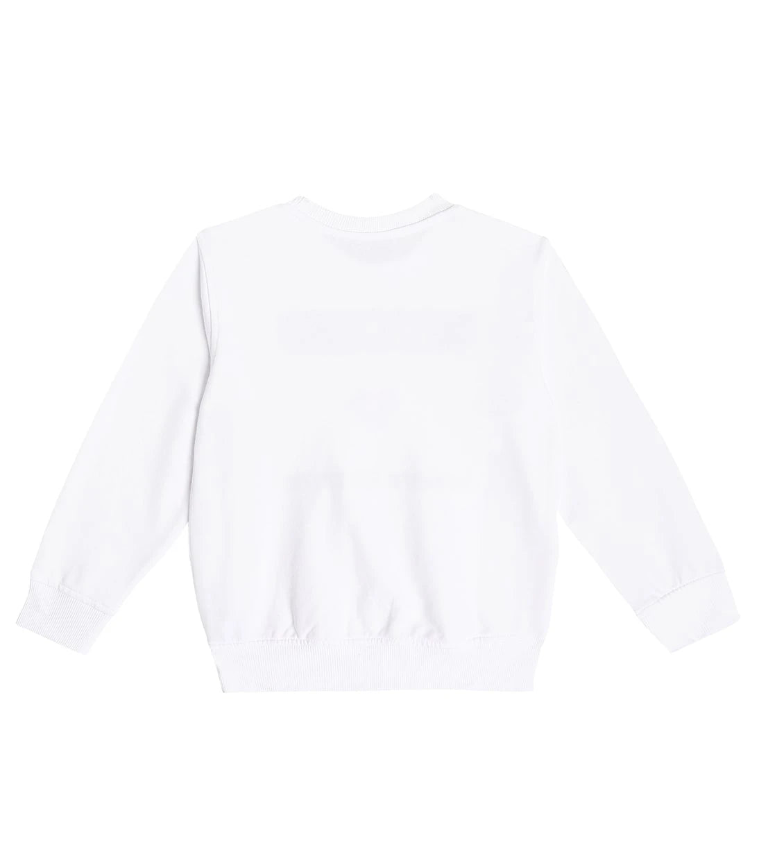 Moschino Kids - سويت شيرت قطني مطبوع للأطفال