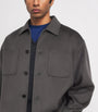 Grey Wool Overshirt