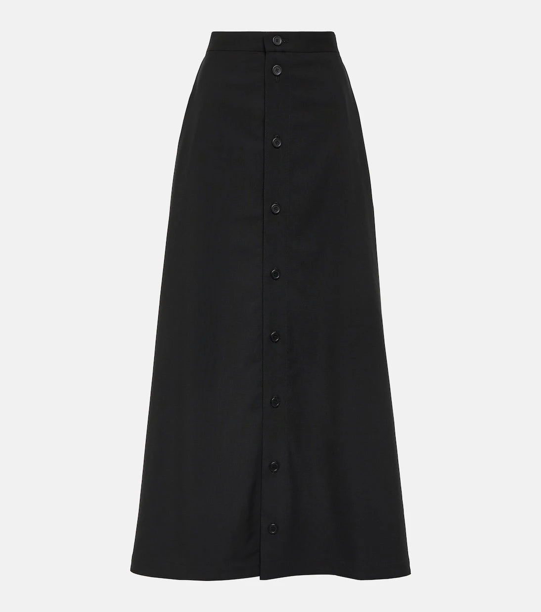 Balenciaga - Wool maxi skirt