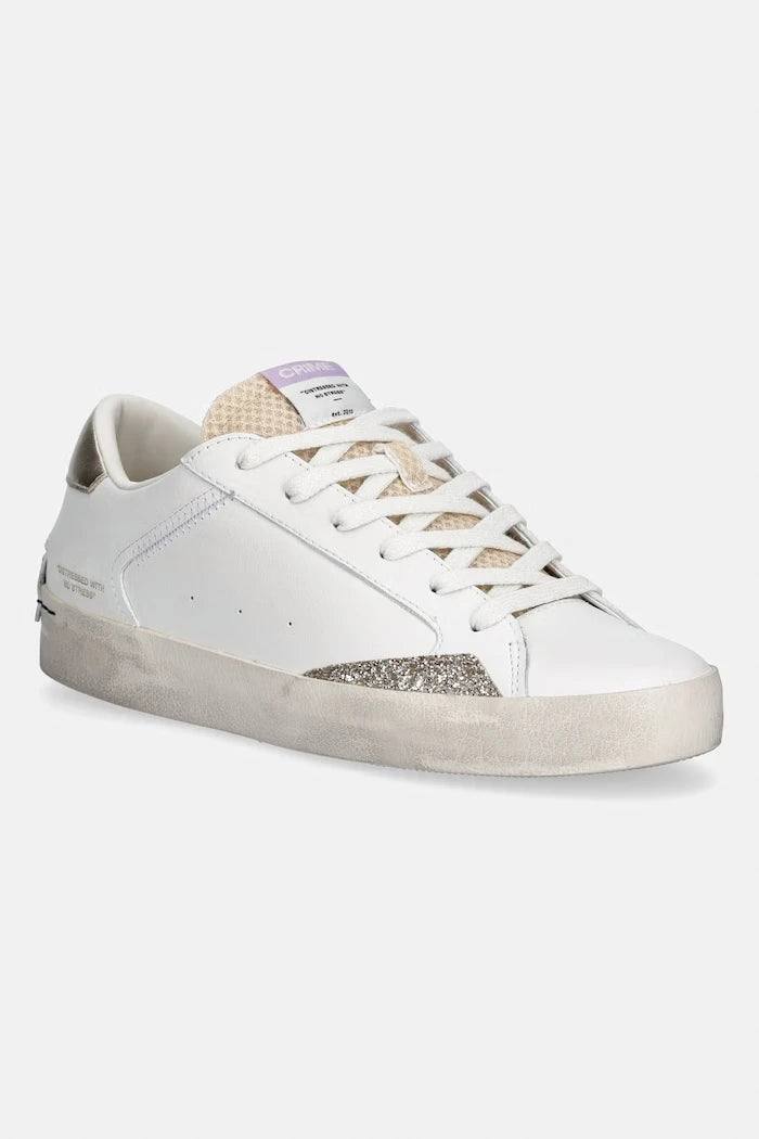 Crime London DISTRESSED kadın deri sneaker