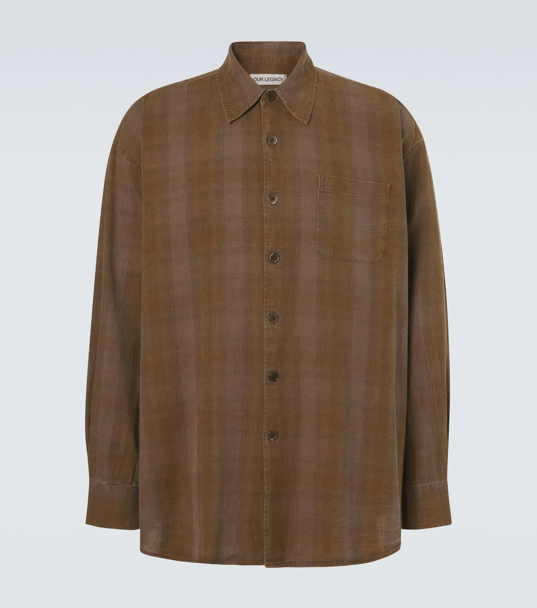 Our Legacy - Borrowed checked cotton shirt