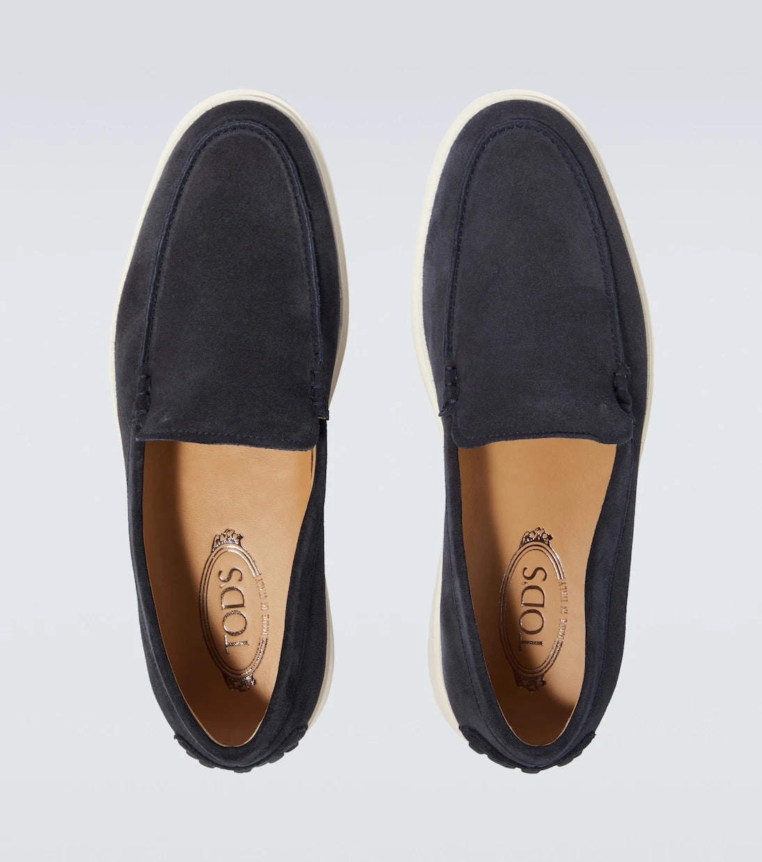 Tod's - Slip-on suede loafers