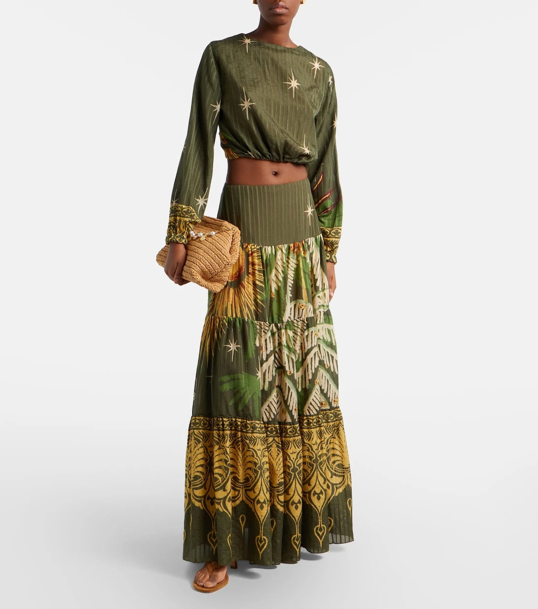 Johanna Ortiz - Jacquard maxi skirt