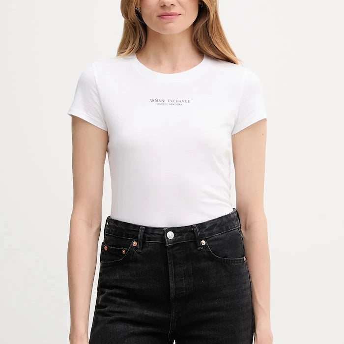 Памучна тениска Armani Exchange