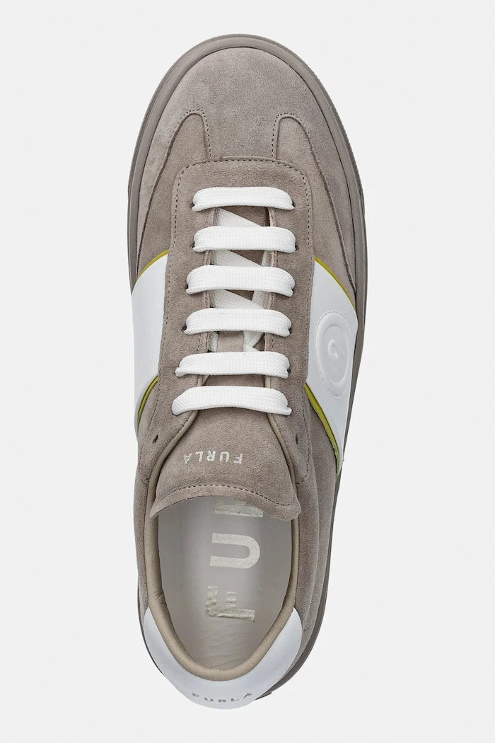 Кожени маратонки Furla Enjoy Lace-Up Sneaker