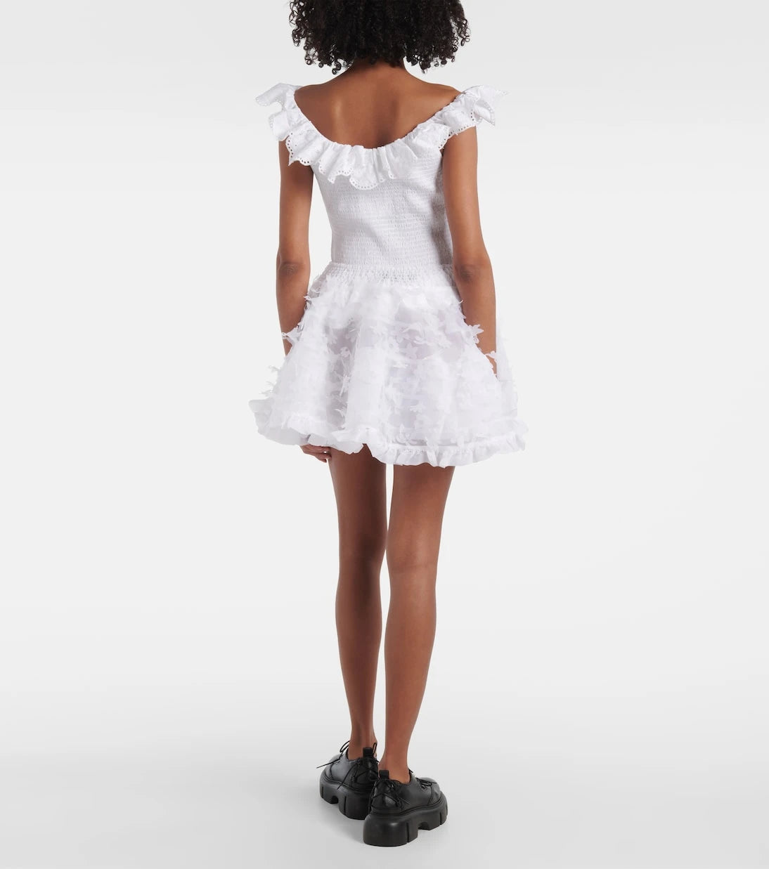 Susan Fang - Ruffled miniskirt