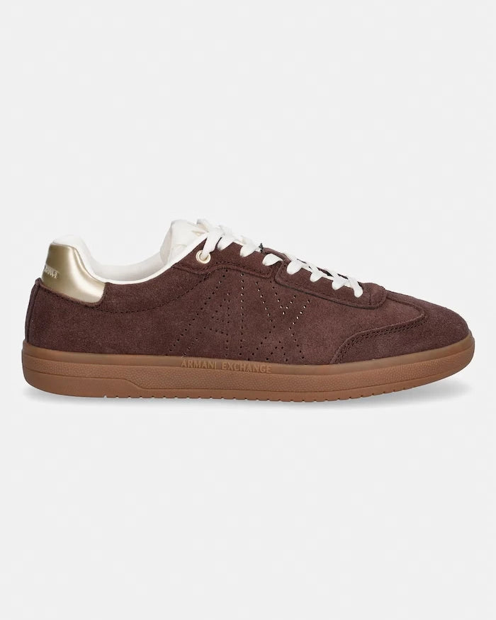 Armani Exchange kadın süet sneaker