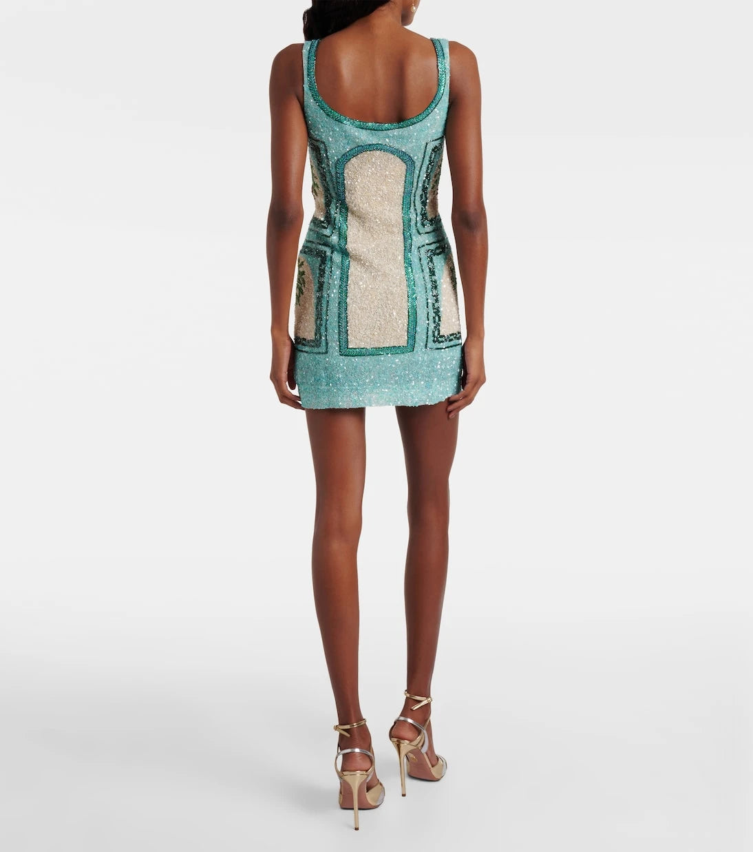 Là Fuori - Palm Jumeirah embellished minidress