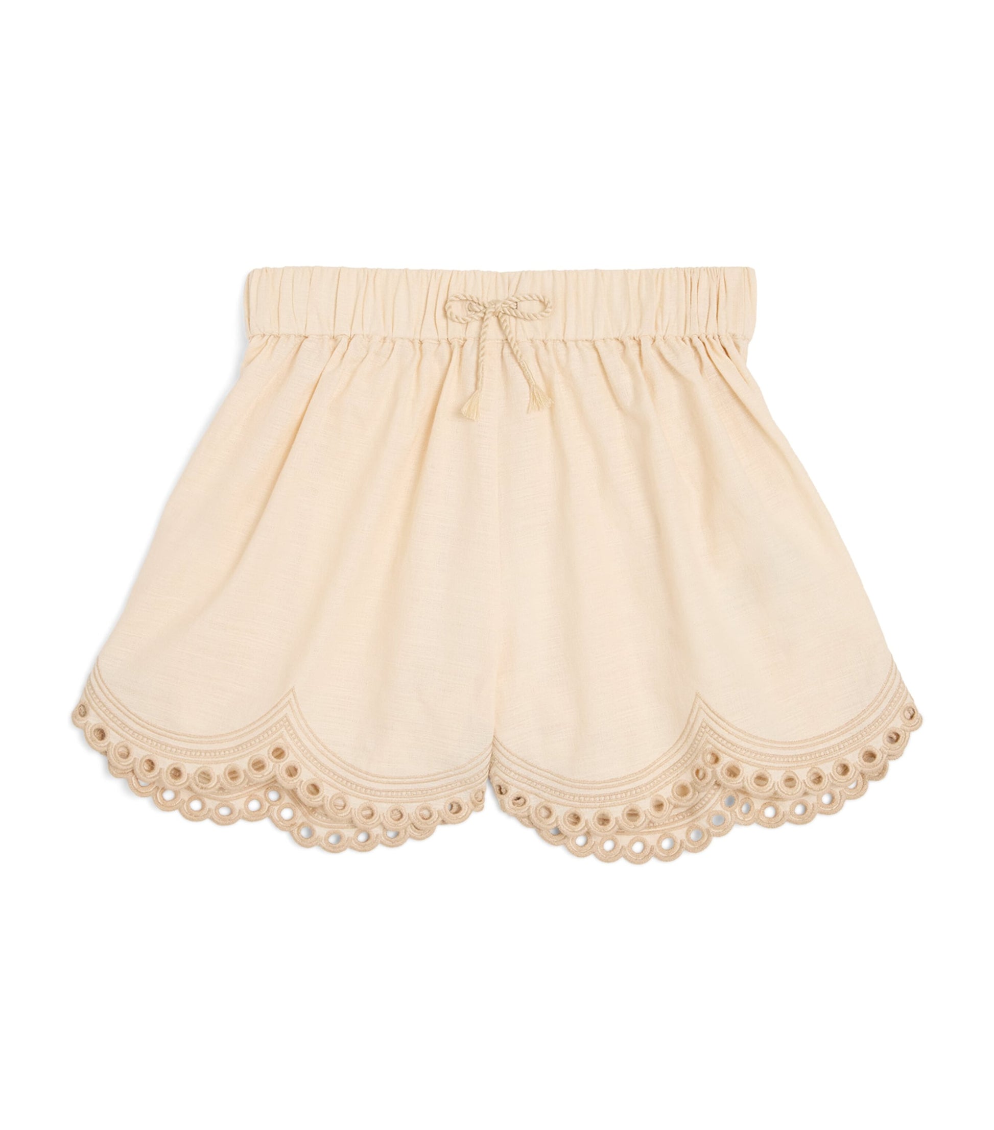 Zimmermann Kids Rhiannon Embroidered Shorts (2-12 Years)