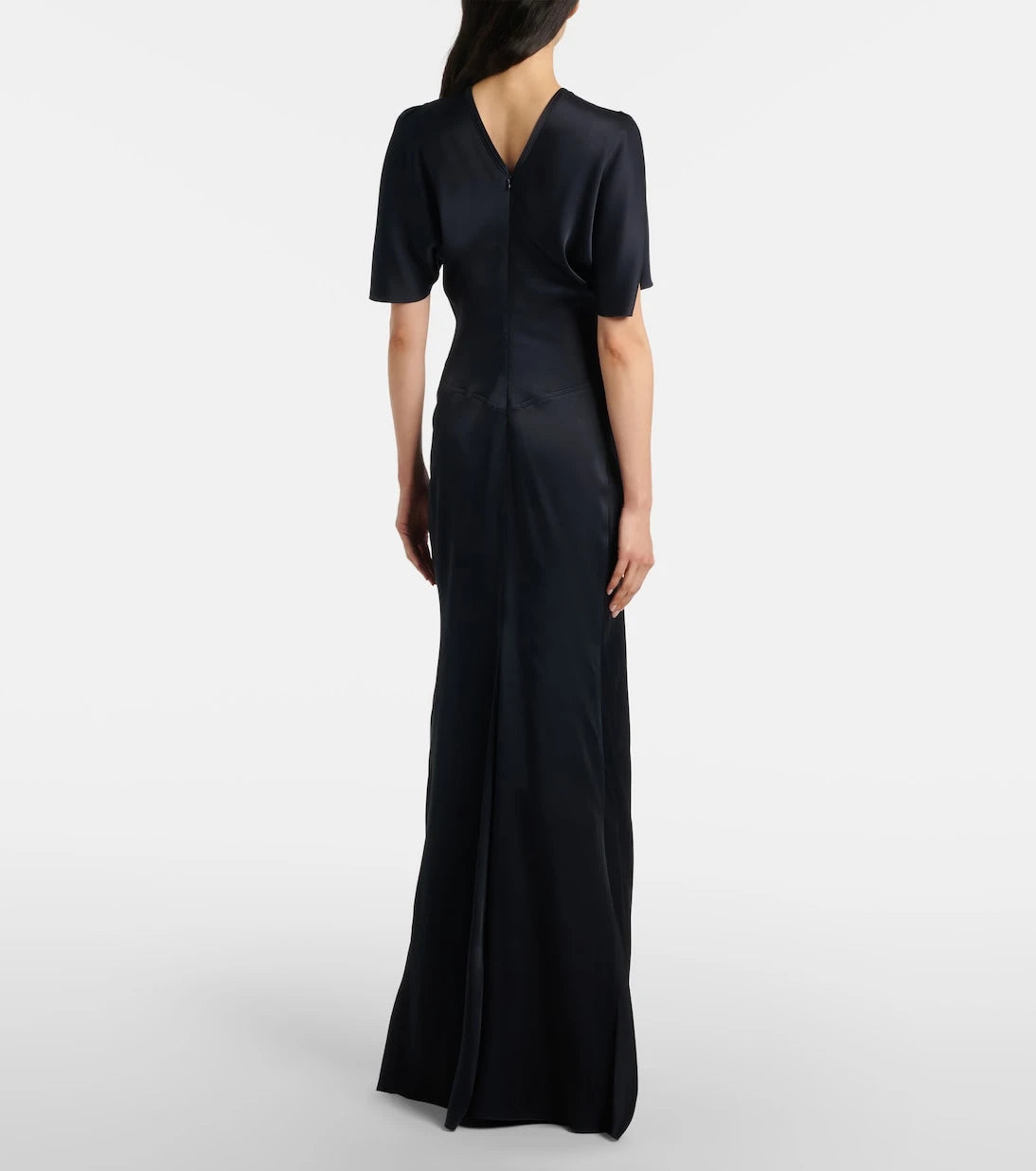 Victoria Beckham - Gathered satin gown