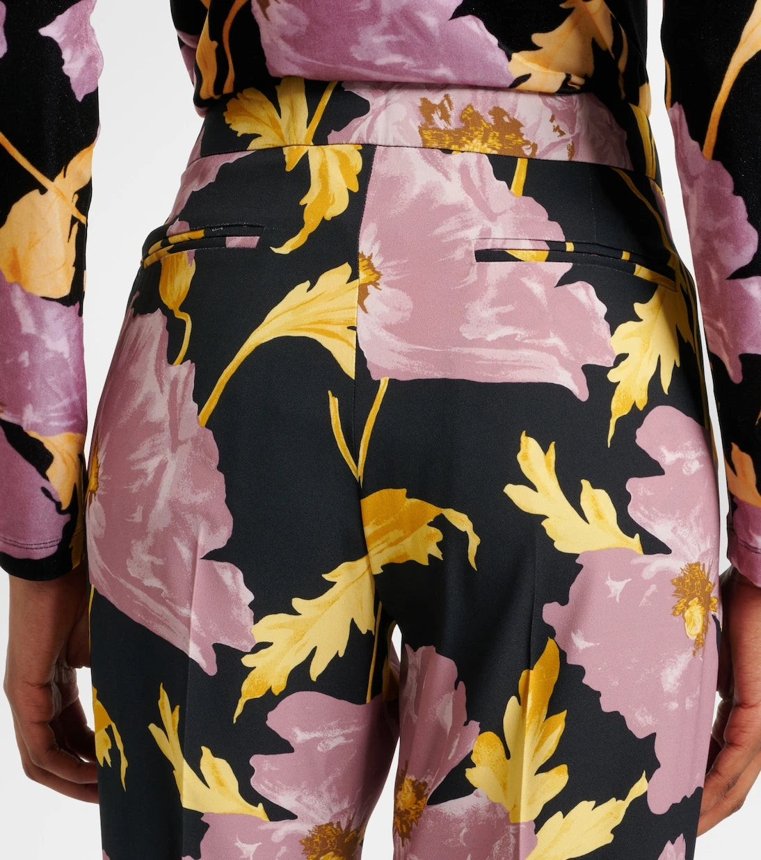 La DoubleJ - Saturday Night printed bootcut pants