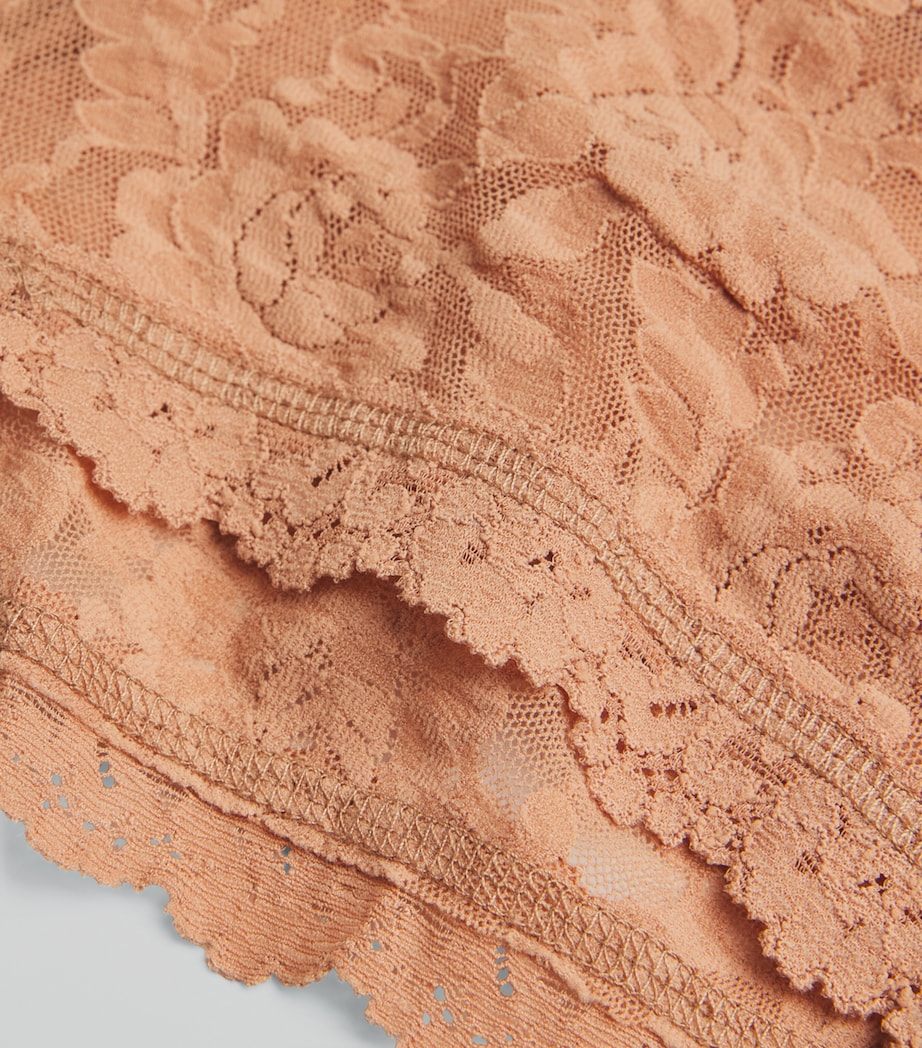 Hanky Panky Beige Signature Lace Boyshorts