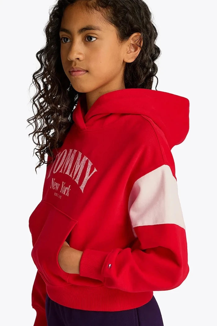 Tommy Hilfiger Çocuk Pamuklu Sweatshirt