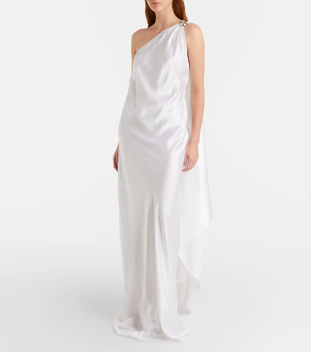 Ralph Lauren Collection - Posie one-shoulder satin gown