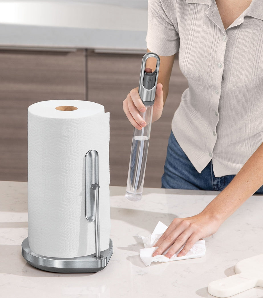 Simplehuman Paper Towel Holder and Spray Pump