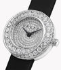 White Gold and Diamond Spiral Watch 23mm