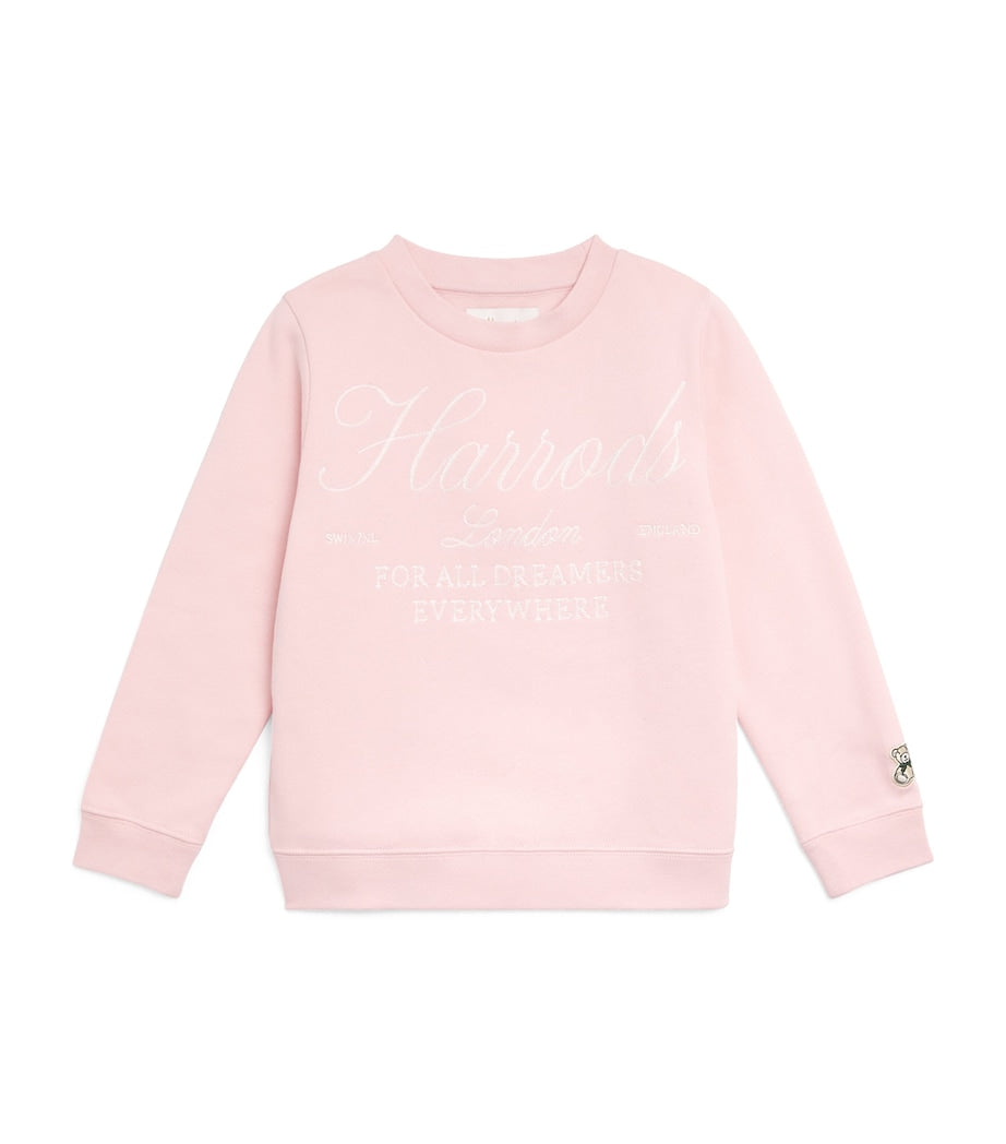 Harrods Cotton Logo Sweatshirt (2-8 Years)