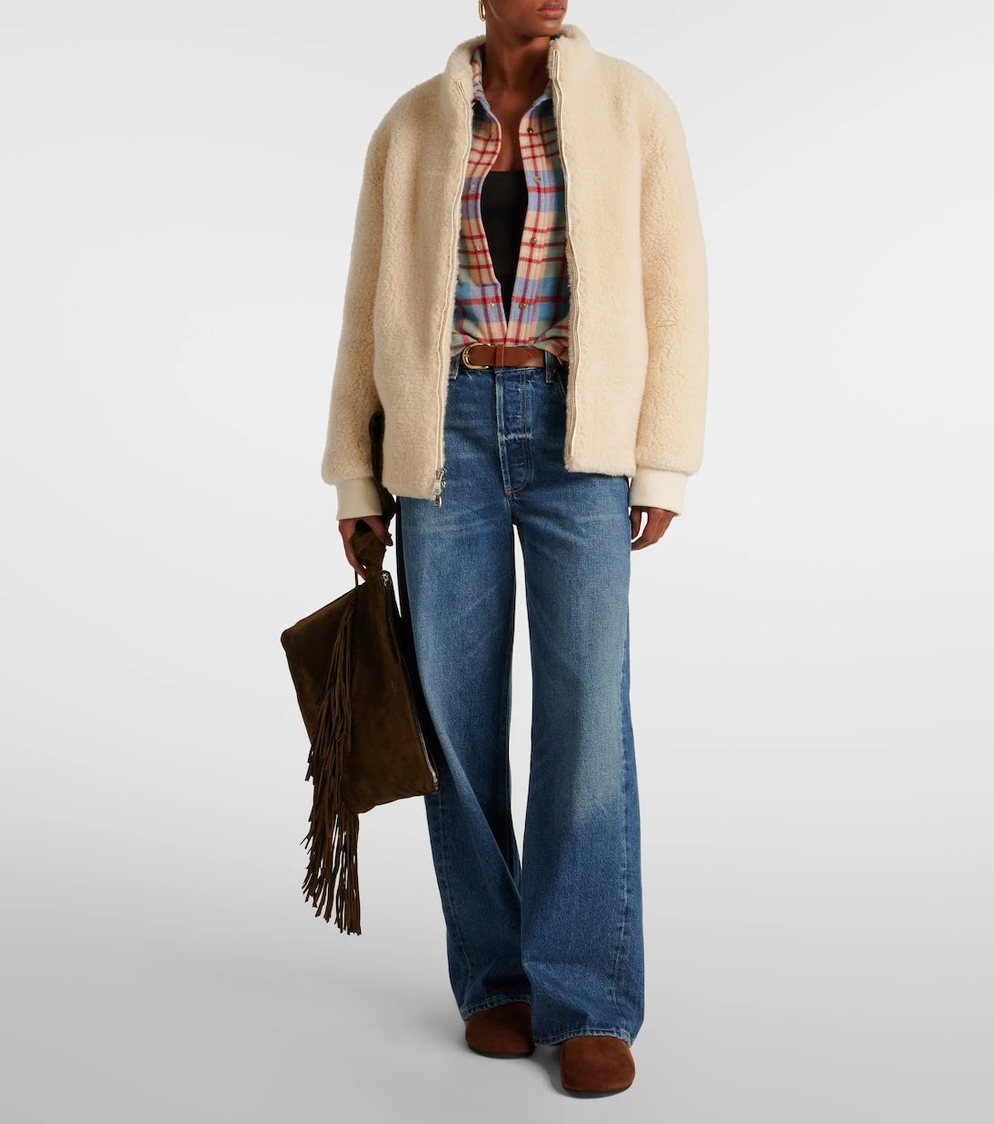 God's True Cashmere - T-Bird cashmere bomber jacket