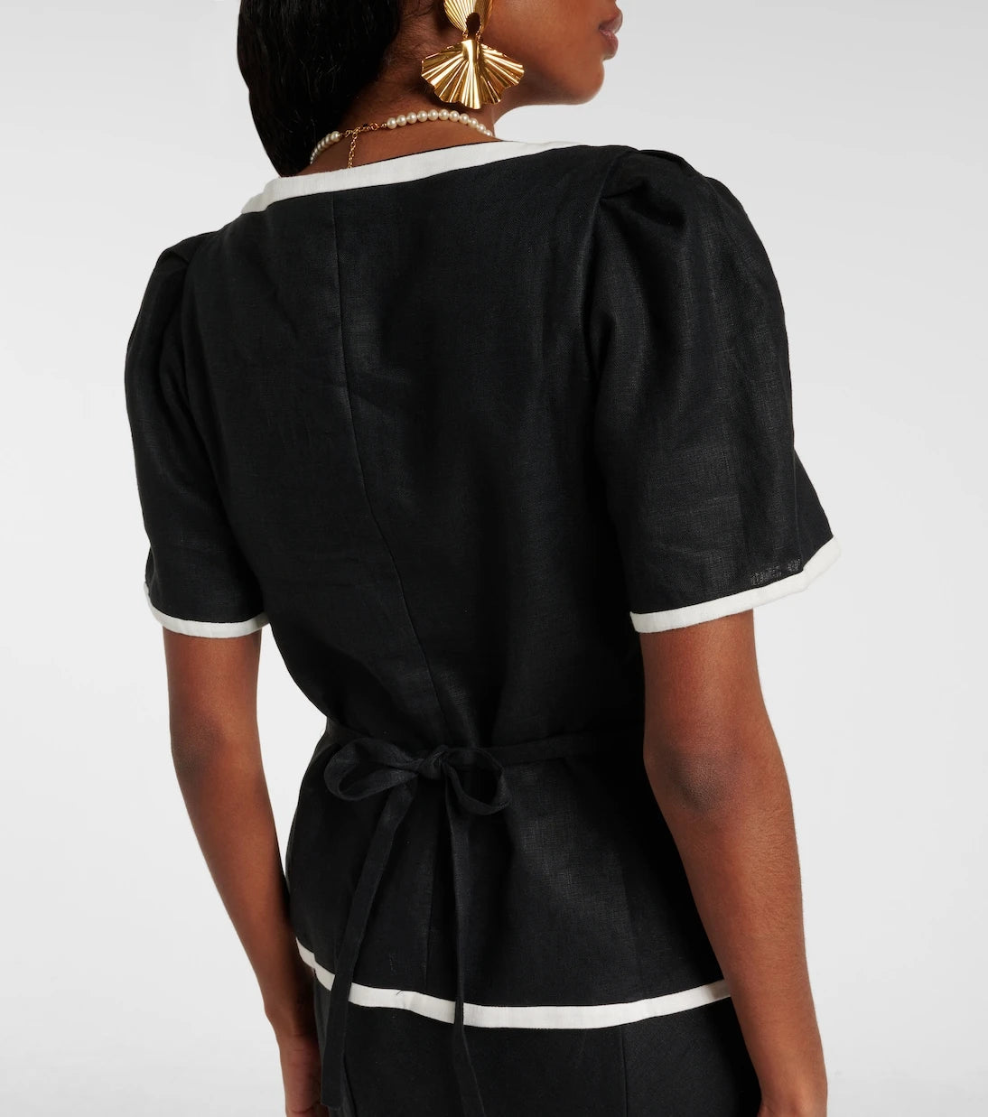 Faithfull - Emma linen top