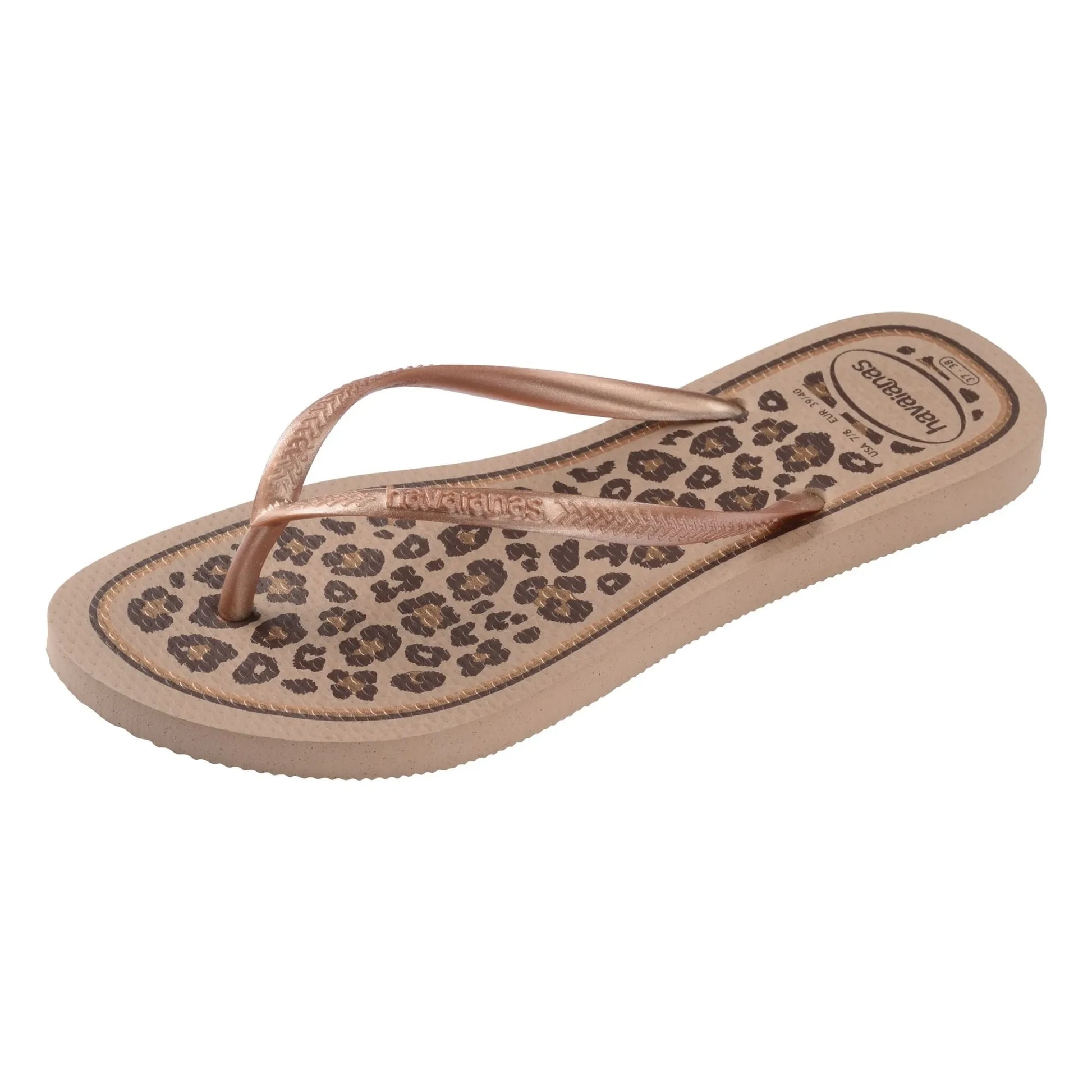 Havaianas - Slim Animals flip-flops | Pink Gold