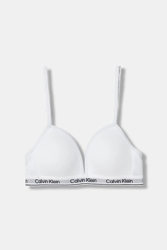 Calvin Klein Underwear pamuk ve elastanlı çocuklar için bralet sütyen