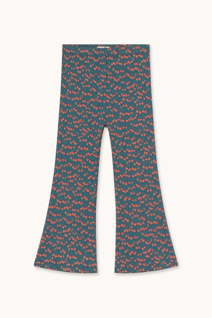 Детски панталон Tinycottons MINI APPLES RIB PANT