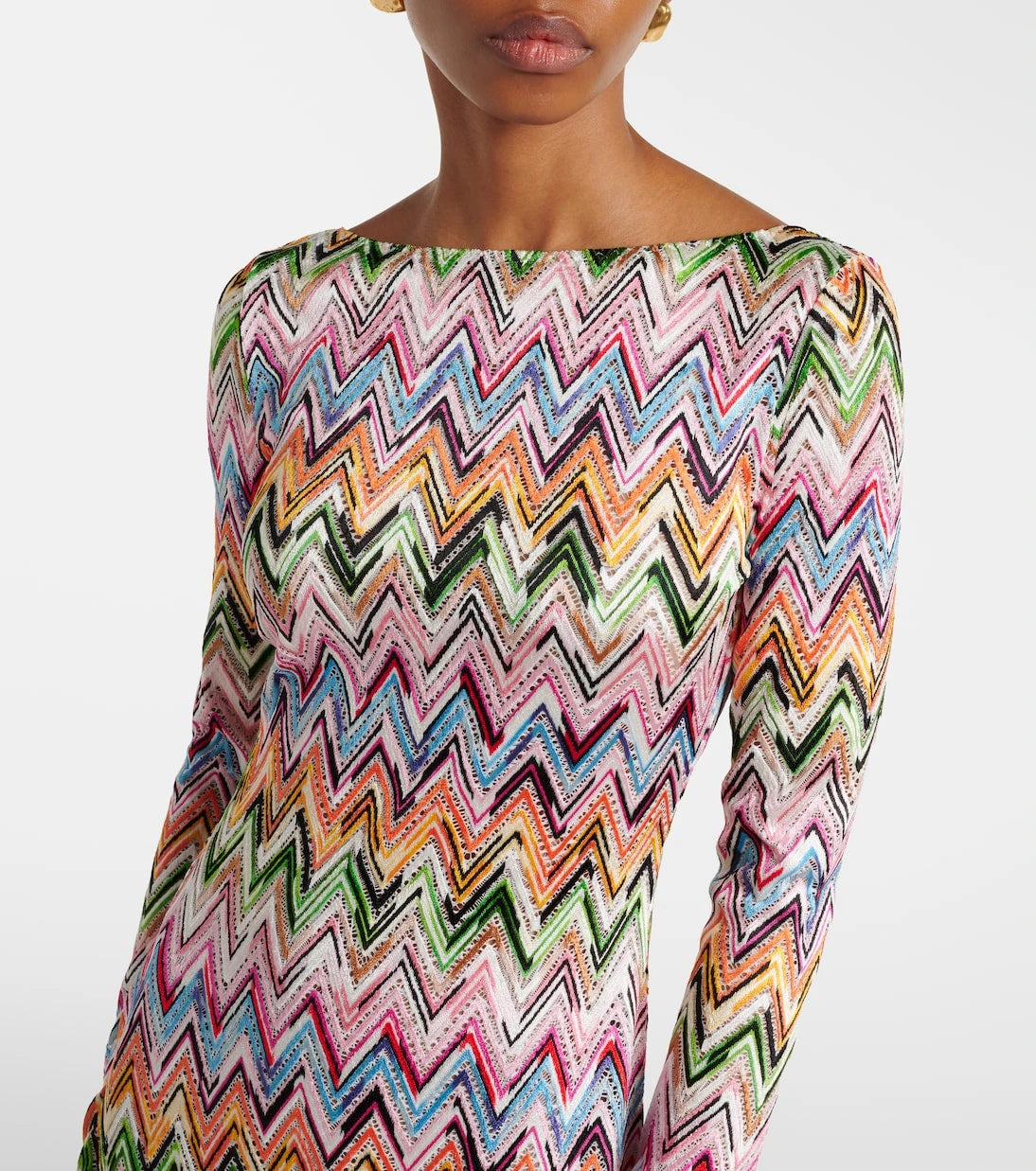 Missoni - Zigzag maxi dress
