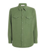 Unisex Cashmere and Emerald Willow Green Shirt