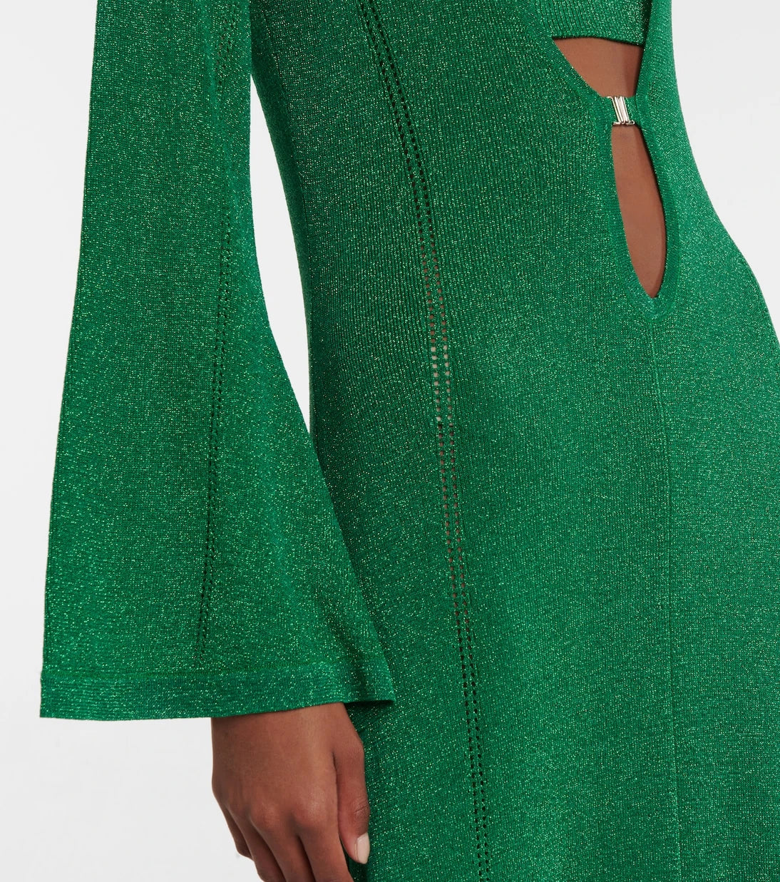 Dodo Bar Or - Metallic knit maxi dress