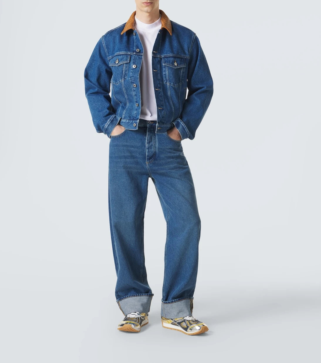 Bottega Veneta - Intrecciato denim jacket