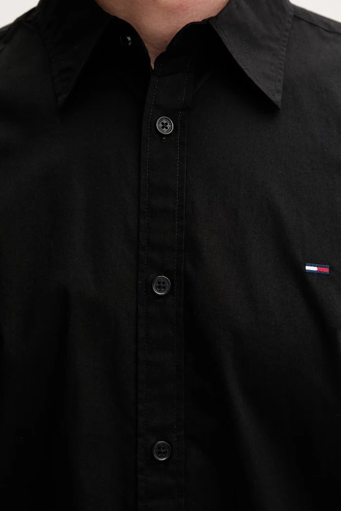 Tommy Jeans риза мъжка от памук