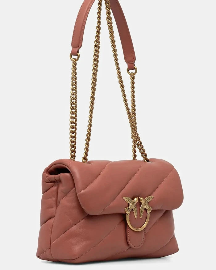 Pinko kadın deri crossbody çanta