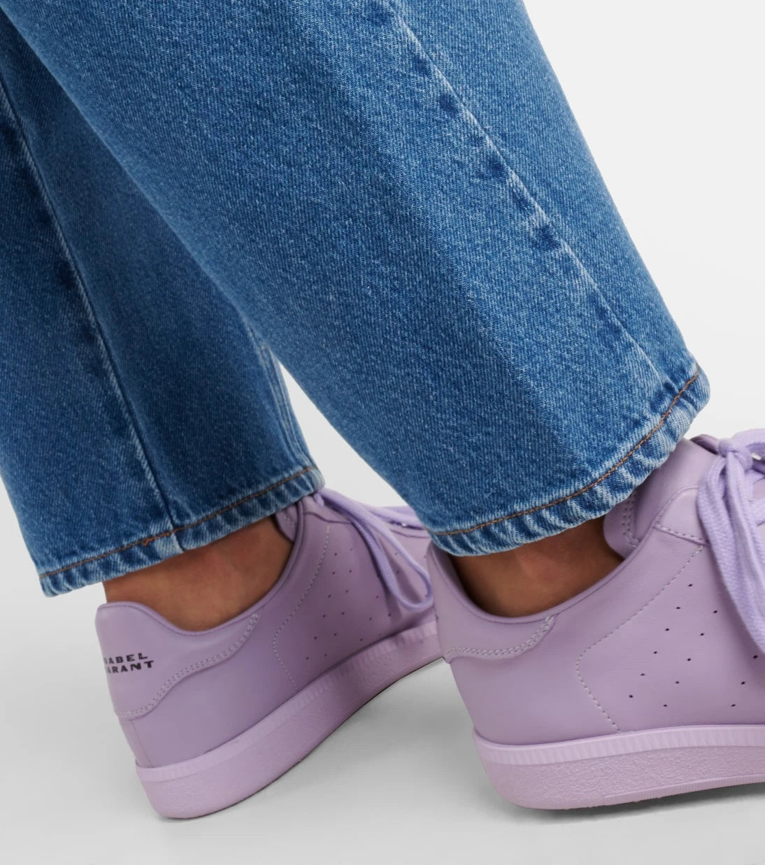 Isabel Marant - Kaycee leather sneakers