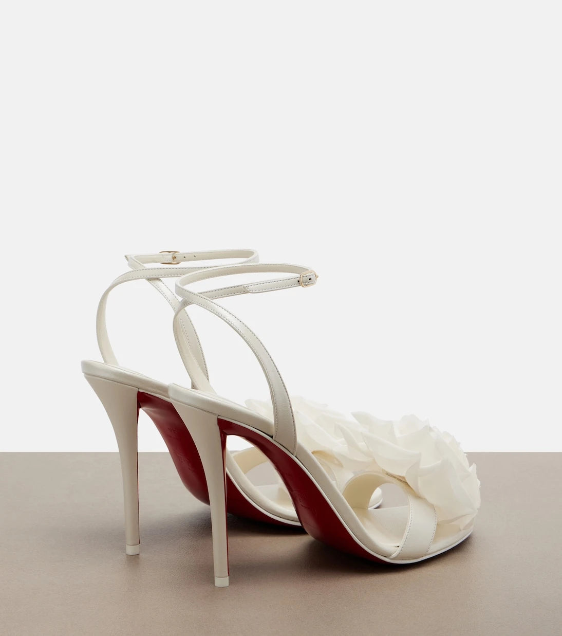 Christian Louboutin - Miss Z Flora leather sandals