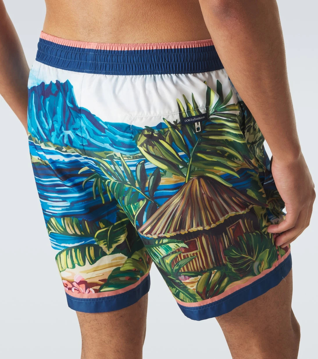 Dolce&Gabbana - Printed swim trunks