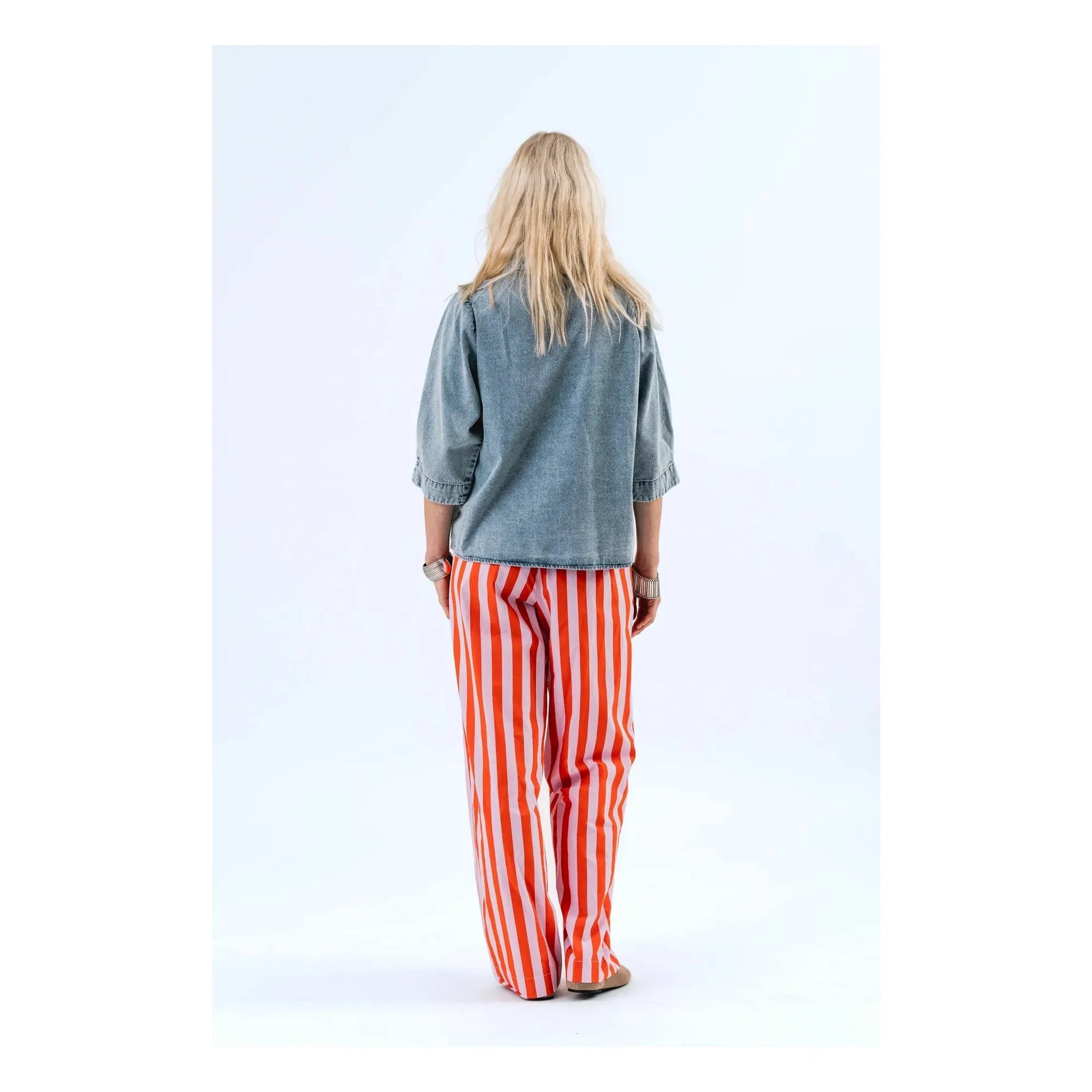 Lollys Laundry - Bono Denim shirt | Washed Blue