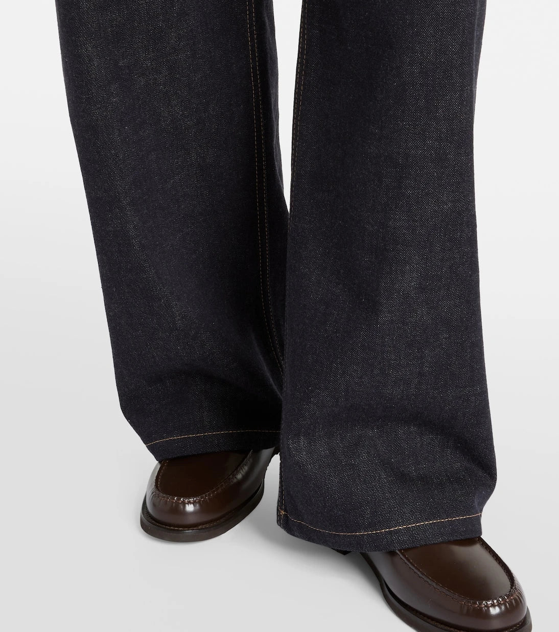 Brunello Cucinelli - Mid-rise wide-leg jeans