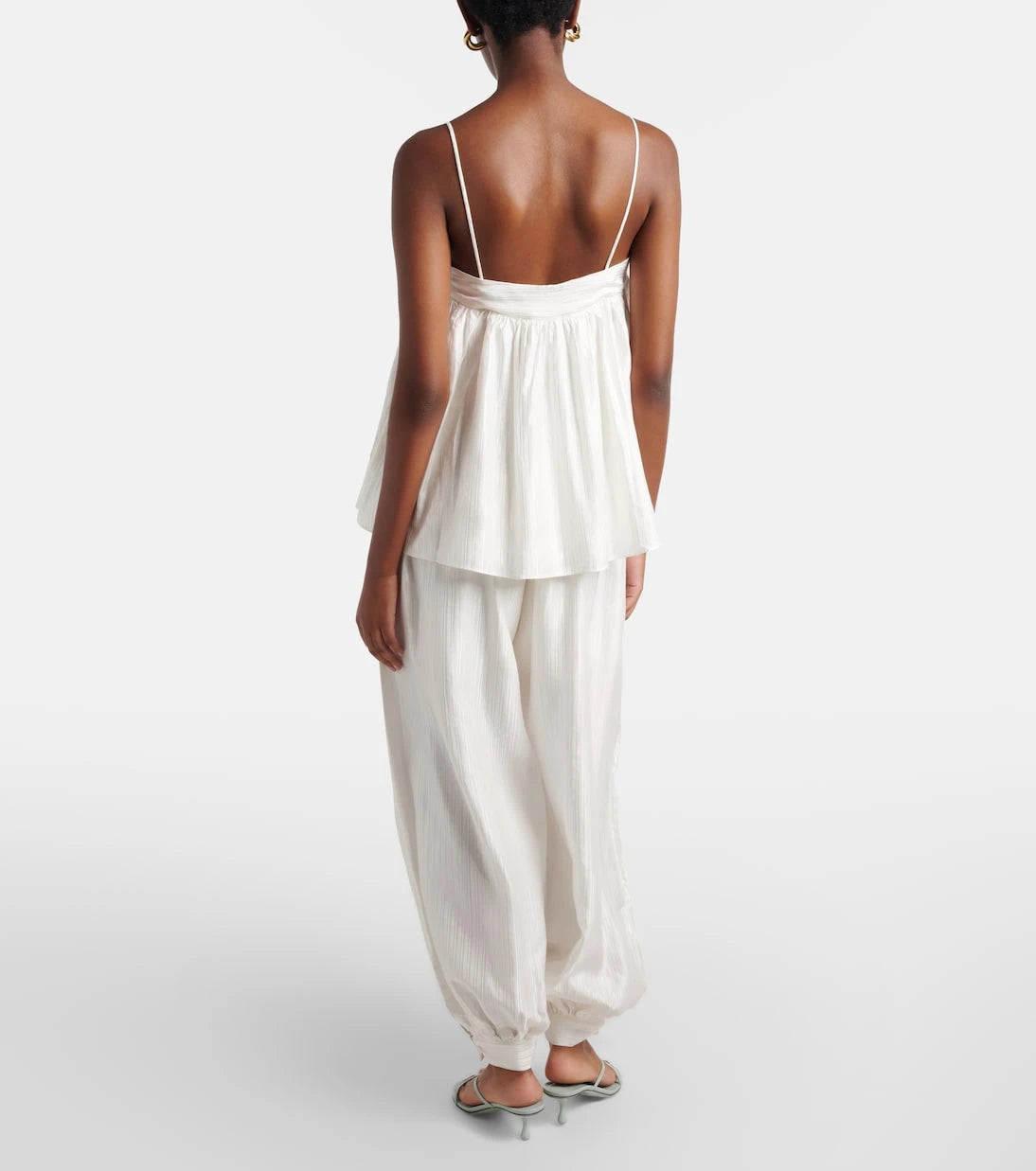 Rotate - Striped balloon pants