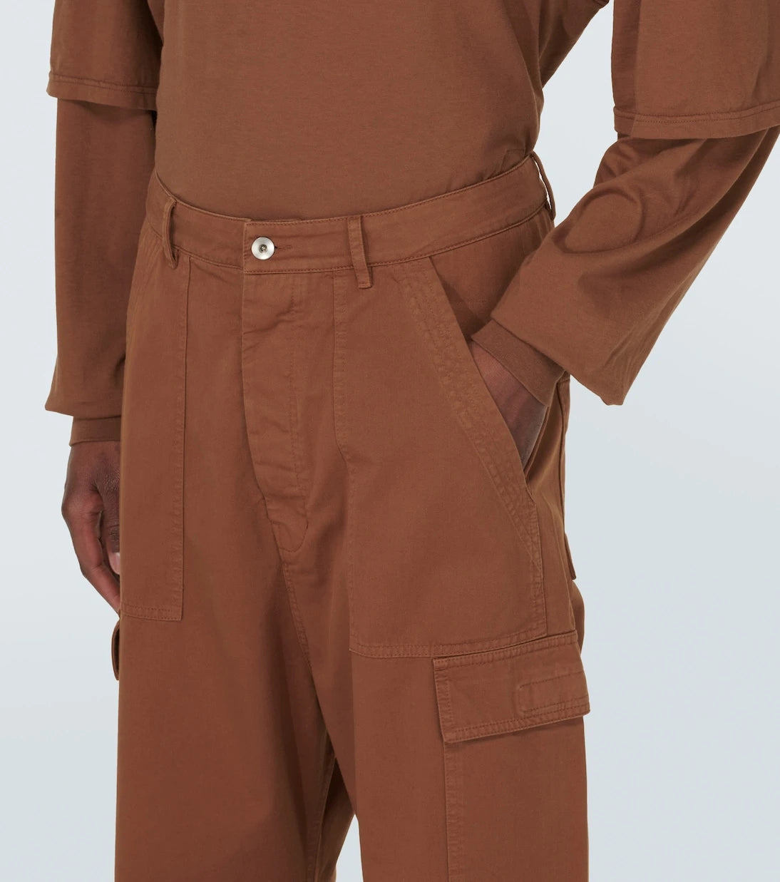 Rick Owens - Lido cotton cargo pants