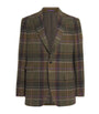 Ralph Lauren Purple Label Multi Wool-Cashmere Plaid Kent Blazer