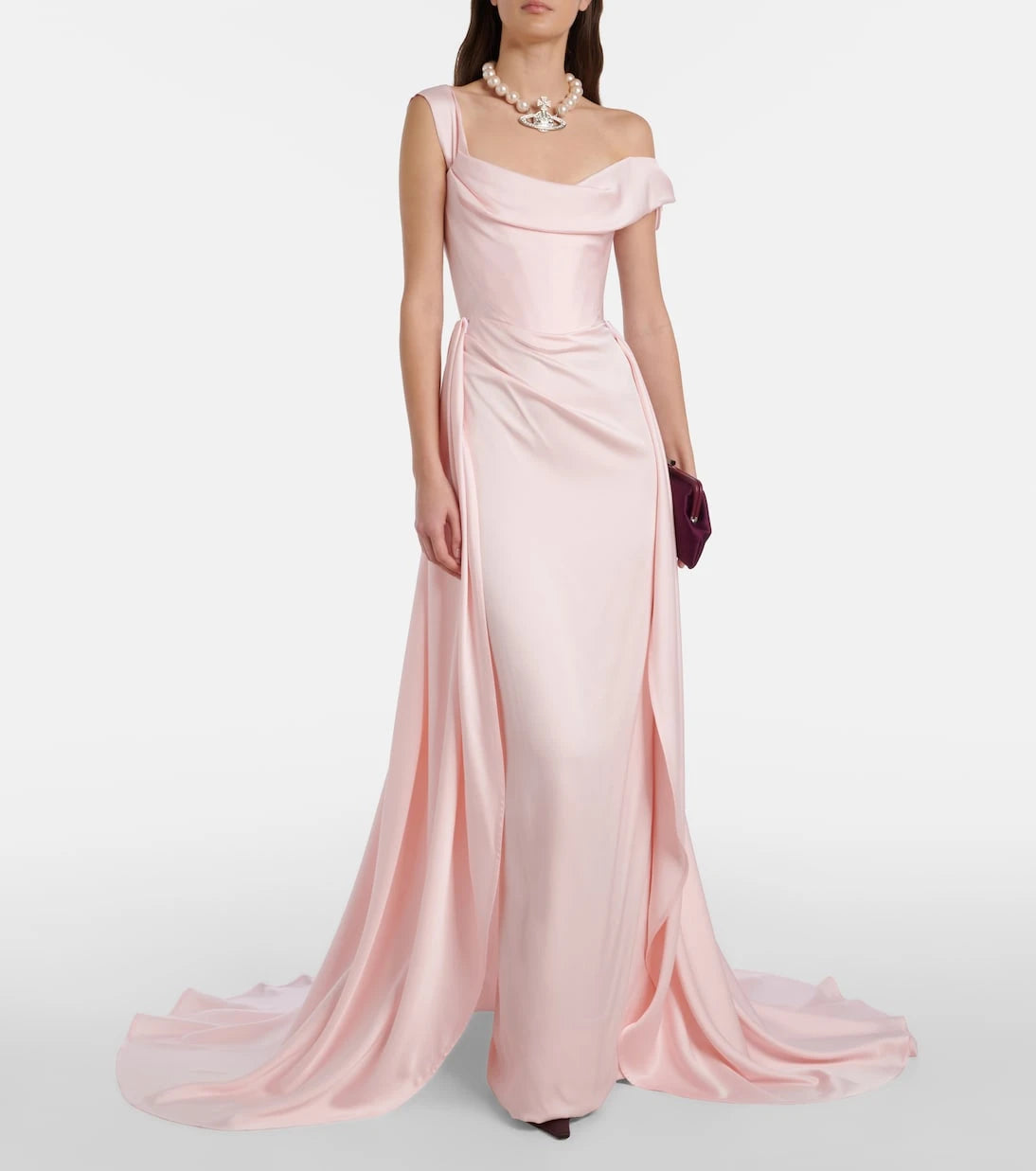 Vivienne Westwood - Nova Grace draped asymmetric gown