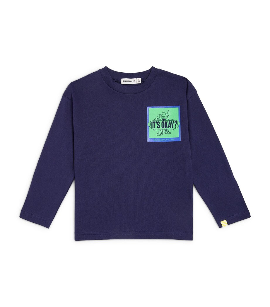 Cotton Graphic Long-Sleeve T-Shirt (2-12 Years)
