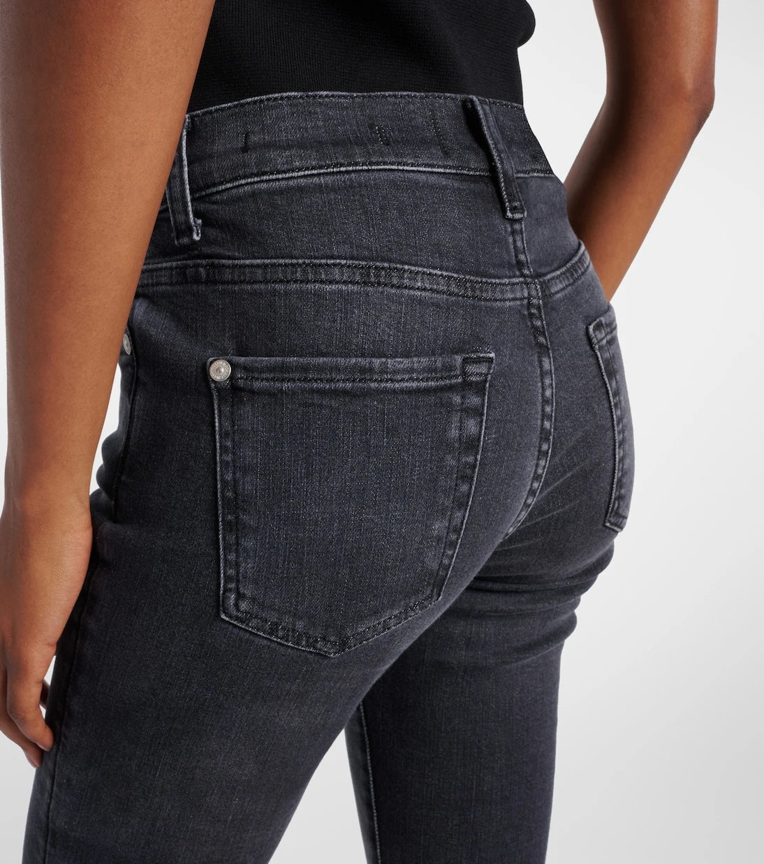 7 For All Mankind - Bootcut mid-rise flared jeans