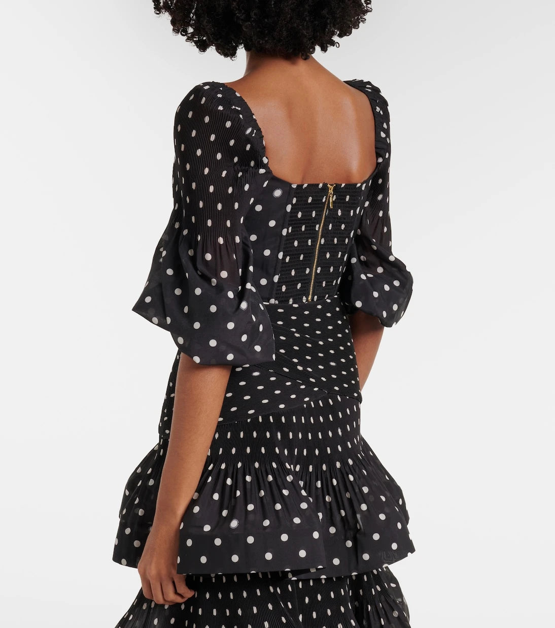 Zimmermann - Polka-dot crop top