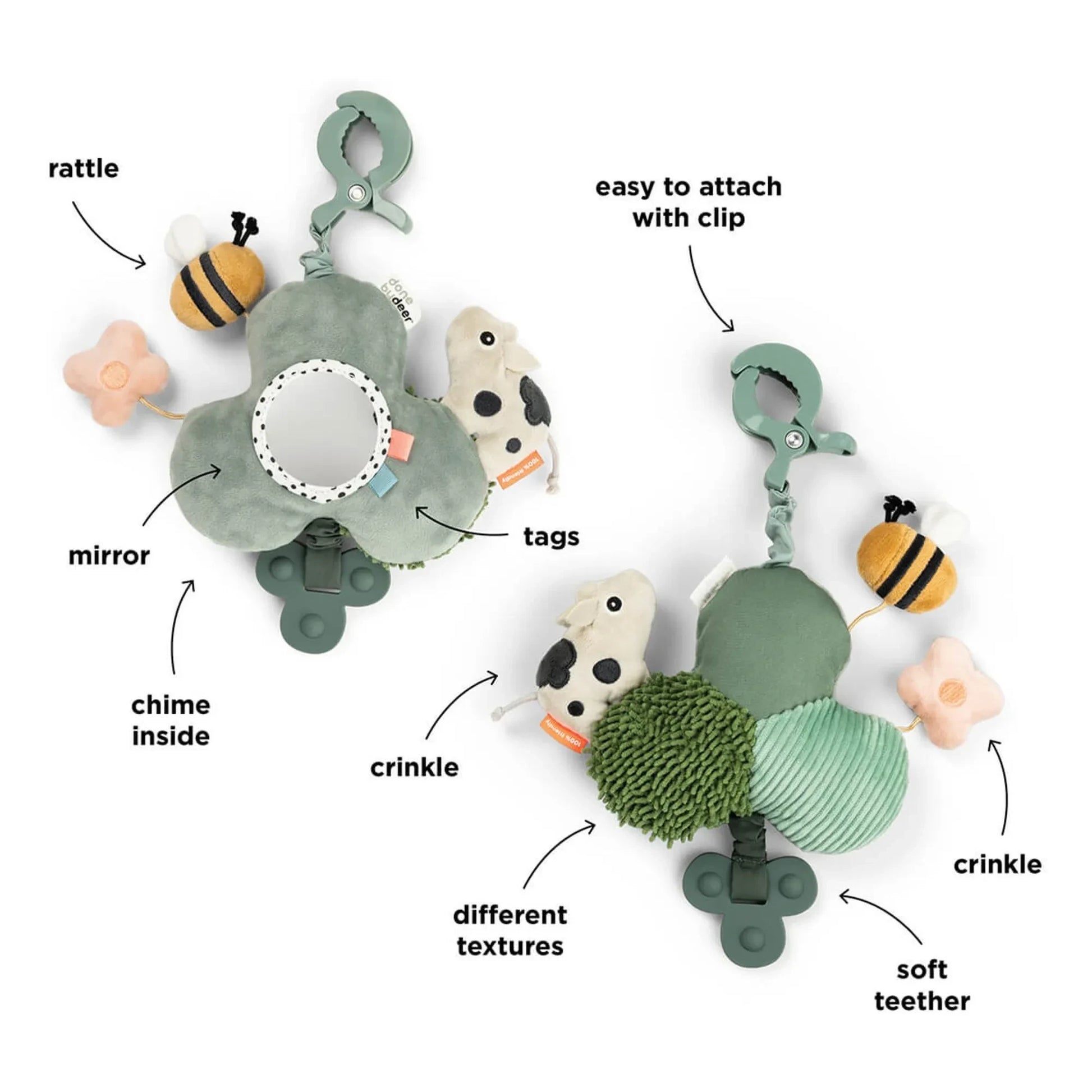 Done by deer - Tiny Farm activity mirror | Green