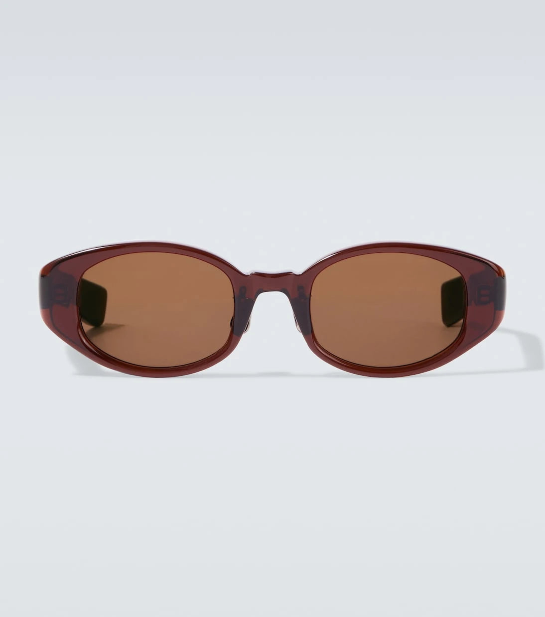 Auralee - x EYEVAN 002R oval sunglasses