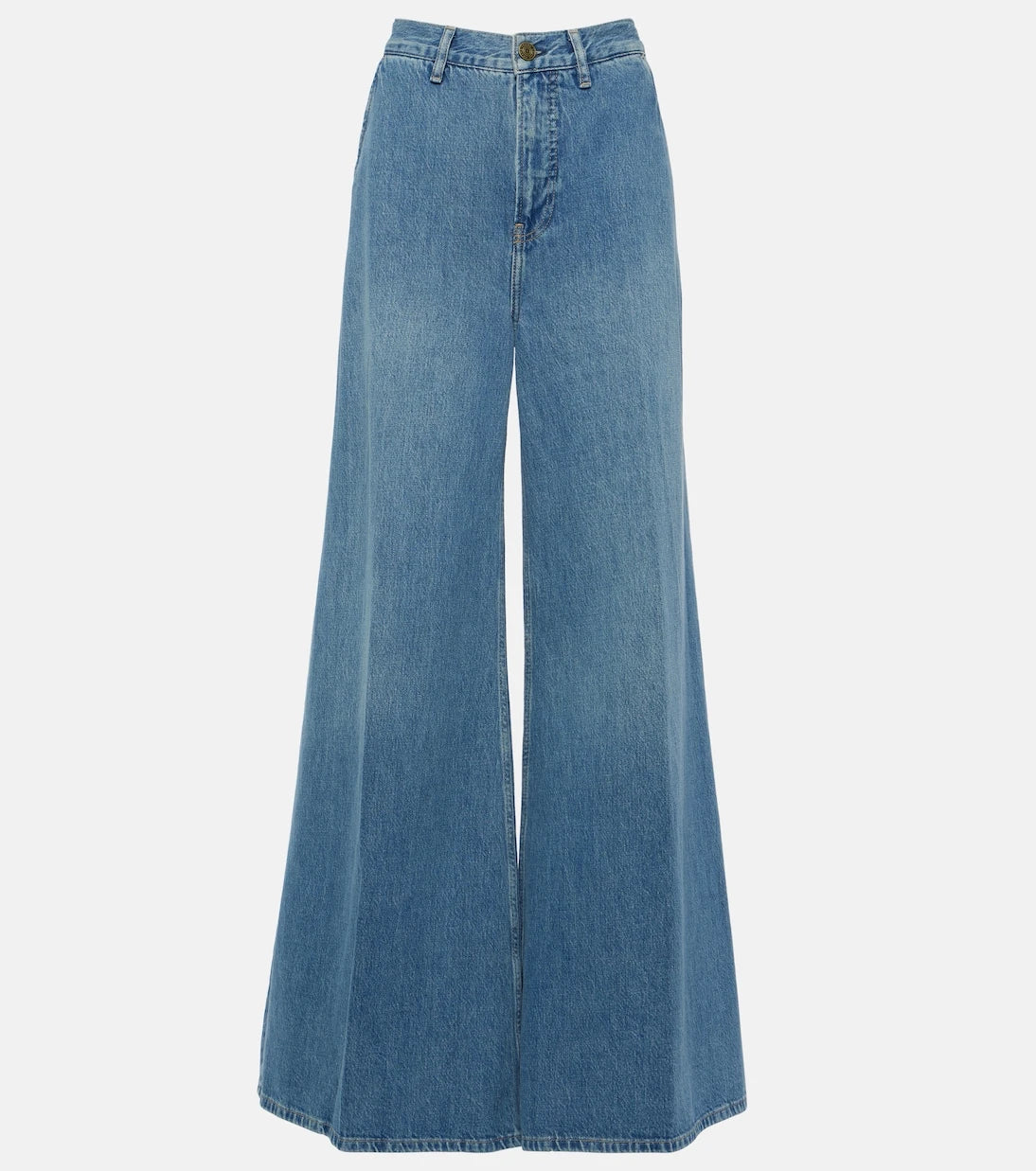 Frame - Extra Wide Leg high-rise jeans