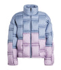 Raxxy Pink 3D Down-Filled Puffer Jacket