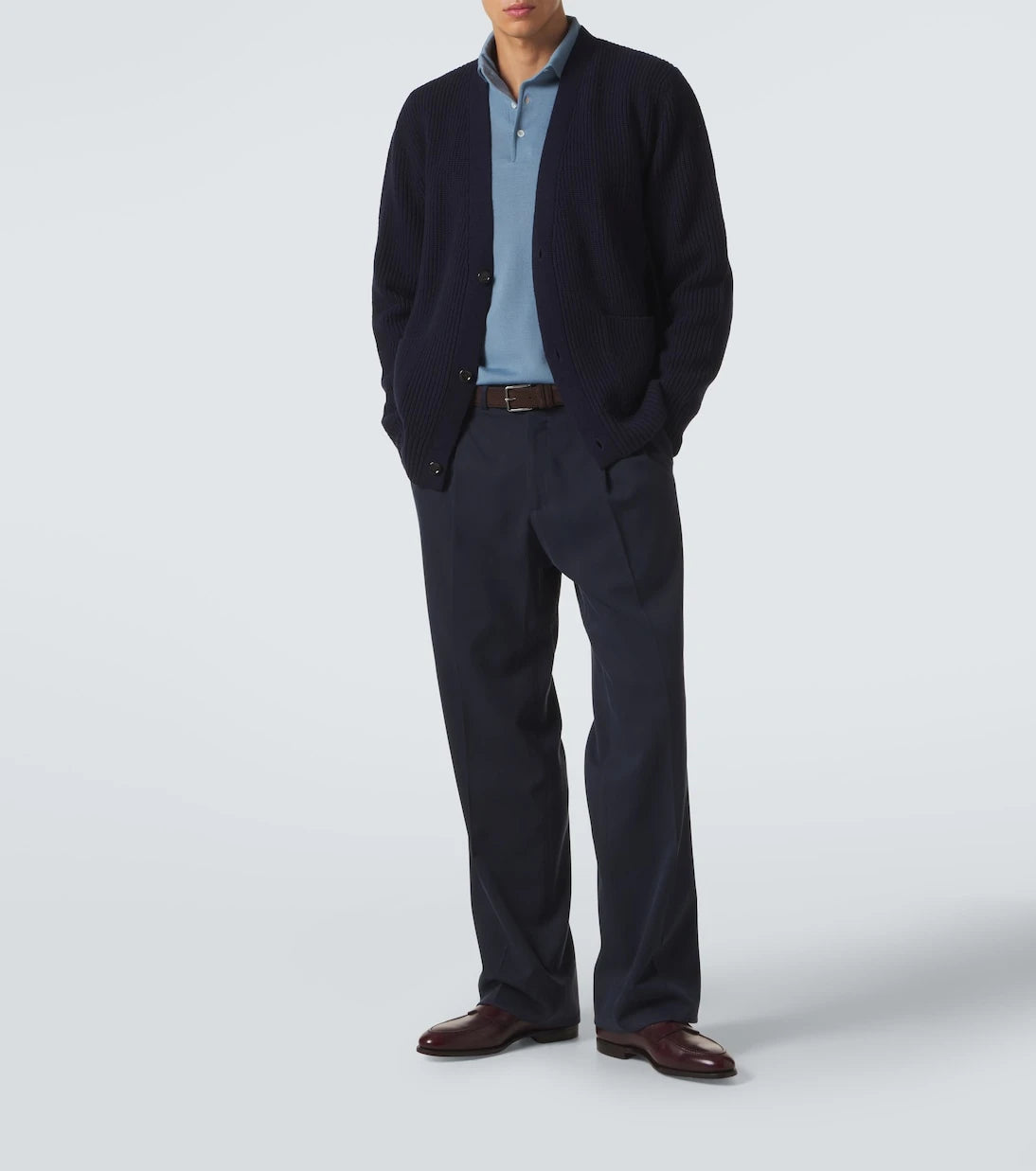 Lardini - Wool and cashmere cardigan