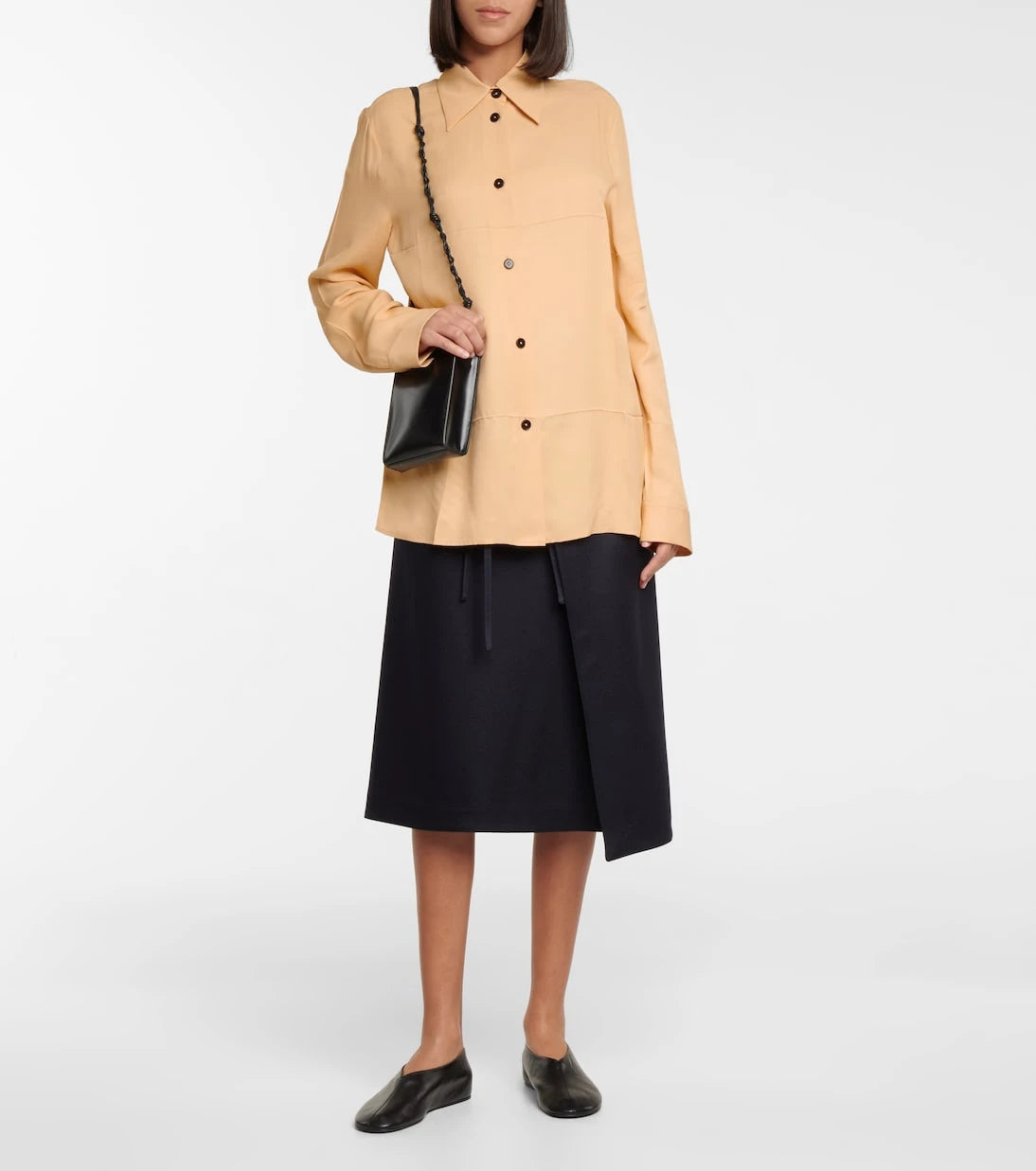 Jil Sander - Crêpe shirt